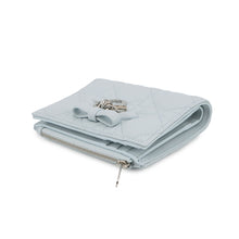 Load image into Gallery viewer, Dior Lady Dior Cannage Dahlia Wallet Ice blueS2605PUQA_M39Z Lambskin