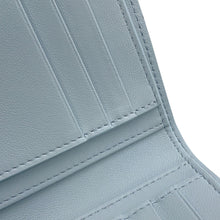 Load image into Gallery viewer, Dior Lady Dior Cannage Dahlia Wallet Ice blueS2605PUQA_M39Z Lambskin