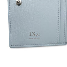 Load image into Gallery viewer, Dior Lady Dior Cannage Dahlia Wallet Ice blueS2605PUQA_M39Z Lambskin