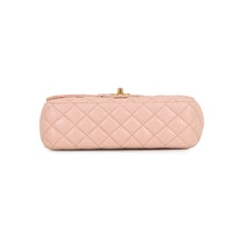 将图像加载到图库查看器中,CHANEL Matelasse Top Handle Light PinkAS4408 Lambskin
