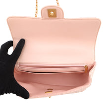 将图像加载到图库查看器中,CHANEL Matelasse Top Handle Light PinkAS4408 Lambskin