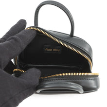将图像加载到图库查看器中,MIUMIU Bag Charm Micro Bag Black5NR036_2F8W_F0002 Leather