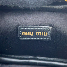 将图像加载到图库查看器中,MIUMIU Bag Charm Micro Bag Black5NR036_2F8W_F0002 Leather