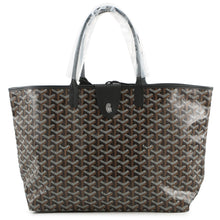 将图像加载到图库查看器中,GOYARD Saint Louis with clip BlackSTLCROPMLTY01CL01P PVC Leather Size PM