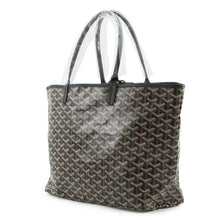 将图像加载到图库查看器中,GOYARD Saint Louis with clip BlackSTLCROPMLTY01CL01P PVC Leather Size PM
