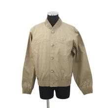 将图像加载到图库查看器中,LOUIS VUITTON Embroidered Bomber Jacket Size 48 Beige Polyester65% Cotton35%
