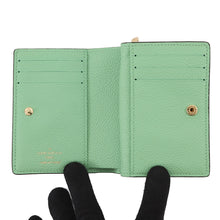 将图像加载到图库查看器中,LOUIS VUITTON Portefeuille Clare Vert PomM82049 Monogram Empreinte Leather