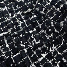 Load image into Gallery viewer, CHANEL Long Tweed Skirt Size 38 BlackP78021-V67296-NQ793 Cotton77% Nylon19% Lyocell4%