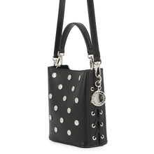 Load image into Gallery viewer, Stella McCartney Flame Bucket Bag Black7B0093 WP0468 Leather Size Small