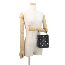 Load image into Gallery viewer, Stella McCartney Flame Bucket Bag Black7B0093 WP0468 Leather Size Small