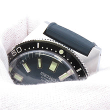 将图像加载到图库查看器中,SEIKO Prospex Diver's Watch 55th Anniversary Limited Edition 1965 Mechanical Diver's Revival Design W39.9mm Stainless Steel Silicon Blue Gray DialSBEX009