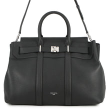 将图像加载到图库查看器中,LOUIS VUITTON Georges Tote NoirM23155 Calf Leather Size GM