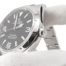 Load image into Gallery viewer, ROLEX ExplorerI W39mm Stainless Steel Black Dial214270