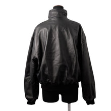 Load image into Gallery viewer, BALENCIAGA Leather Jacket Size XS Black851025 TSS02 1000 Semi-shiny grain sheepskin