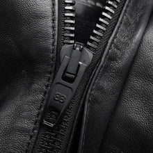 Load image into Gallery viewer, BALENCIAGA Leather Jacket Size XS Black851025 TSS02 1000 Semi-shiny grain sheepskin