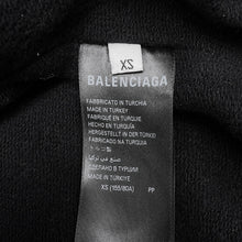 将图像加载到图库查看器中,BALENCIAGA Leather Jacket Size XS Black851025 TSS02 1000 Semi-shiny grain sheepskin