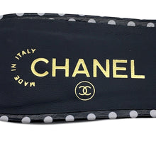 Load image into Gallery viewer, CHANEL Camellia Dot Mules Sandals Black/WhiteG45499 Lambskin Size 38