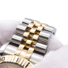 将图像加载到图库查看器中,ROLEX Datejust Turn-O-Graph W36mm Stainless Steel K18YG Champagne Dial116263