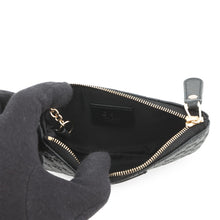 将图像加载到图库查看器中,GUCCI MicroGuccissima Key Ring Coin purse Black544248 203887 Leather