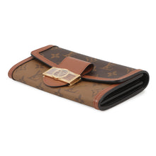Load image into Gallery viewer, LOUIS VUITTON Portefeuille Sarah Dauphine NoirM46645 Monogram/Monogram Reverse Canvas