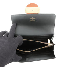 Load image into Gallery viewer, LOUIS VUITTON Portefeuille Sarah Dauphine NoirM46645 Monogram/Monogram Reverse Canvas