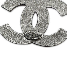 Load image into Gallery viewer, CHANEL CC Logo Rhinestone Brooch Pink/Silver Gold Plated Rhinestone