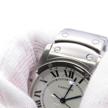 将图像加载到图库查看器中,CARTIER Santos Cougar MM W29mm Stainless Steel White DialW20027K1
