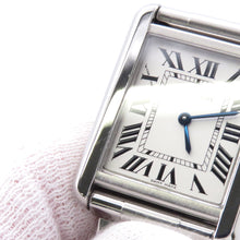 将图像加载到图库查看器中,CARTIER Tank Solo SM H31mm x W24.4mm Stainless Steel Silver DialW5200013