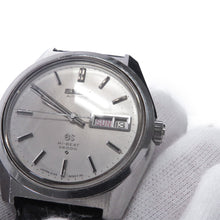 Load image into Gallery viewer, SEIKO Grand Seiko Hi-Beat 36000 W35mm Stainless Steel Leather Silver Dial6146-8000