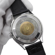 将图像加载到图库查看器中,SEIKO King SEIKO W39mm Stainless Steel Leather Gray Dial5626-7120