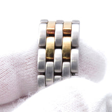 Load image into Gallery viewer, CARTIER PANTHERE SM 2 Row H30mm×W22mm Stainless Steel K18YG Ivory DialW25029B6