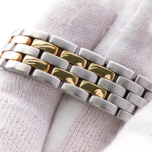 Load image into Gallery viewer, CARTIER PANTHERE SM 2 Row H30mm×W22mm Stainless Steel K18YG Ivory DialW25029B6