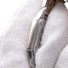 将图像加载到图库查看器中,CARTIER PANTHERE SM 2 Row H30mm×W22mm Stainless Steel K18YG Ivory DialW25029B6