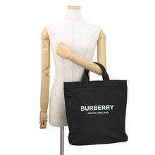 Load image into Gallery viewer, BURBERRY Artier 2WAY Tote Bag Black8026233 Nylon