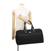 Load image into Gallery viewer, GUCCI 2WAYTravel Bag Black114674 Nylon Canvas Leather
