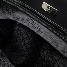 Load image into Gallery viewer, GUCCI 2WAYTravel Bag Black114674 Nylon Canvas Leather