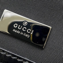 Load image into Gallery viewer, GUCCI 2WAYTravel Bag Black114674 Nylon Canvas Leather