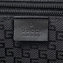Load image into Gallery viewer, GUCCI 2WAYTravel Bag Black114674 Nylon Canvas Leather