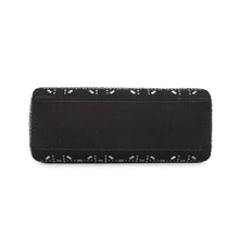 将图像加载到图库查看器中,Dior Cannage Lady Dior 2-Way Handbag BlackM0500PRTC_M911 Satin Bijoux Size Mini