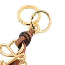Load image into Gallery viewer, LOEWE Anagram Bag Charm TanC821232X01 Calf Leather