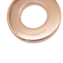 将图像加载到图库查看器中,TIFFANY&Co. Atlas X Closed Circle Necklace 18K Pink Gold