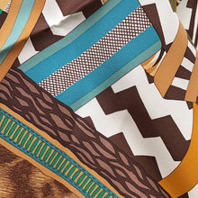 Load image into Gallery viewer, HERMES Carre Fancy saddle Size 90 Miel/Vert/Blanc003846S-04 Silk100%