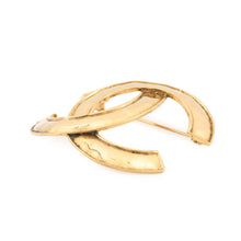 Load image into Gallery viewer, CHANEL CC Logo Brooch Gold Gold Plated