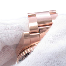 Load image into Gallery viewer, ROLEX GMT MasterII W40mm 18K Pink Gold Black Dial126715CHNR