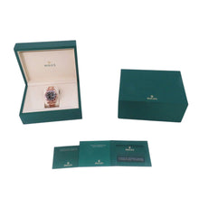 Load image into Gallery viewer, ROLEX GMT MasterII W40mm 18K Pink Gold Black Dial126715CHNR
