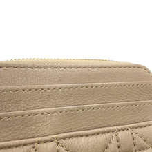 Load image into Gallery viewer, Dior Cannage Caro Lavender Wallet Coin Purse PowderBeigeS5177UWHC_M51U Calf Leather