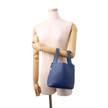 Load image into Gallery viewer, HERMES Picotin Lock Blue Tie Taurillon Clemence Size PM