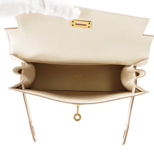 Load image into Gallery viewer, HERMES kelly dance 2 Craie Swift Leather