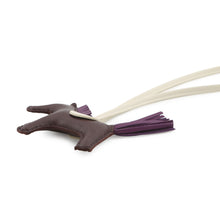 将图像加载到图库查看器中,HERMES Rodeo RougeSellier/Violet/Craie Lambskin Size PM