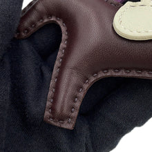 将图像加载到图库查看器中,HERMES Rodeo RougeSellier/Violet/Craie Lambskin Size PM